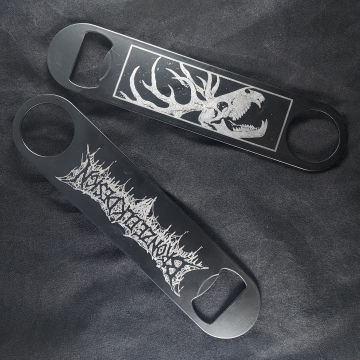 Bronze Elk Design Flat opener